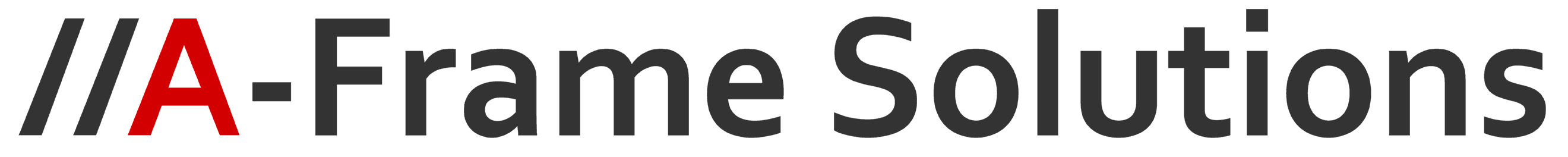 A-Frame Solutions
